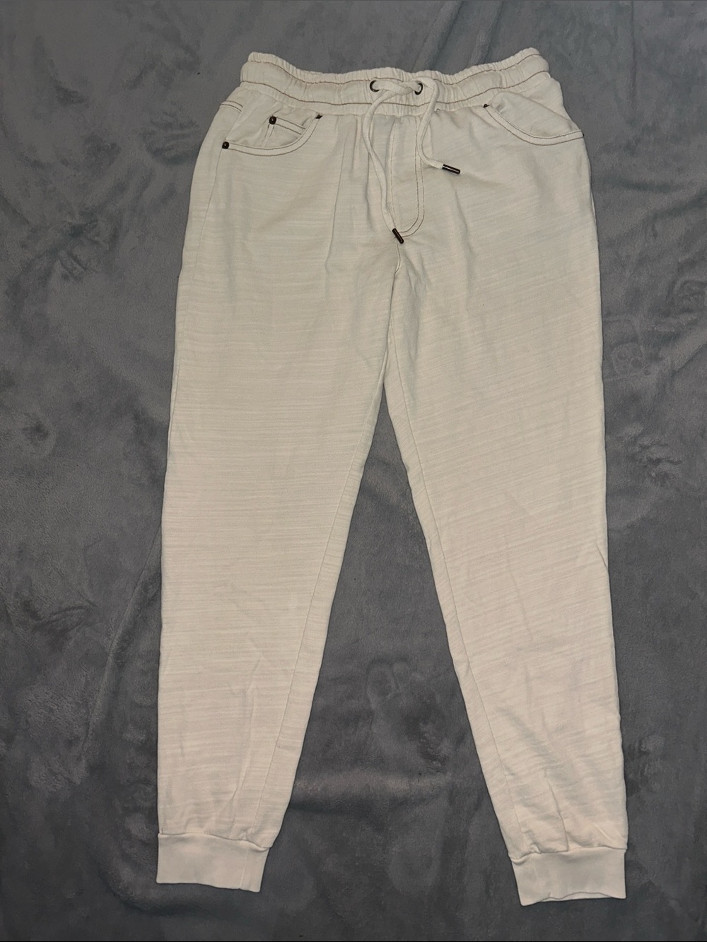 Kimes Ranch Cream Drawstring Joggers